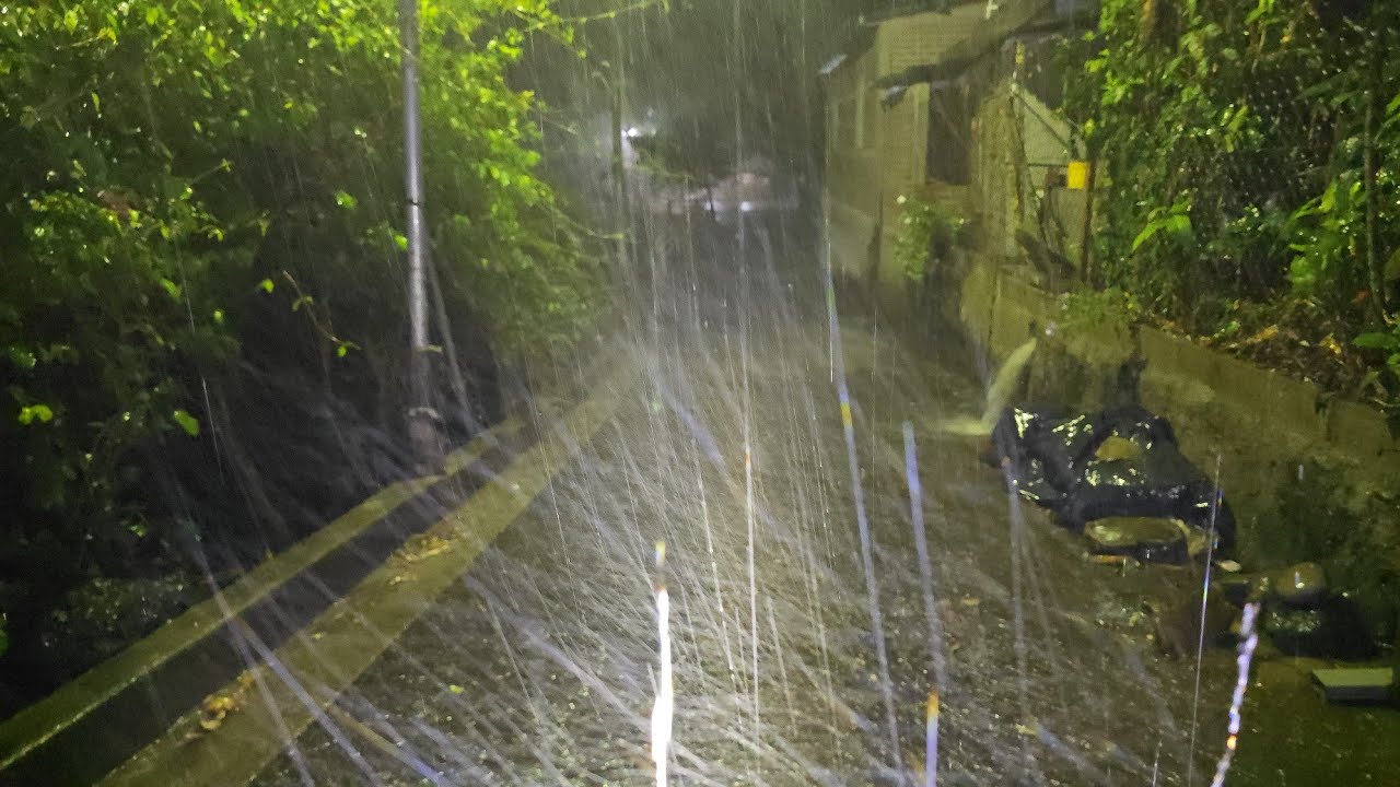 Super Impresionante Tormenta Convirtió las Calles en Rios en solo 15 Minutos 
