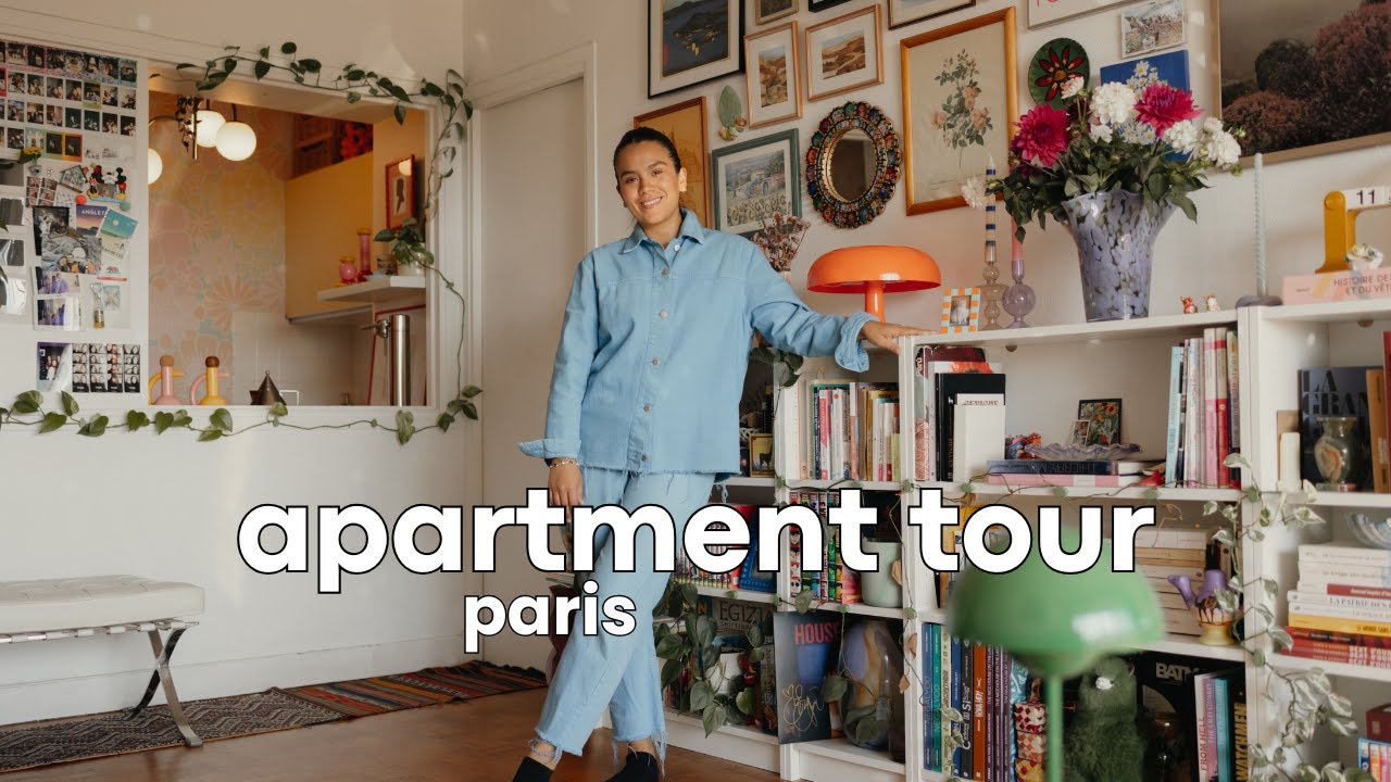 At Home in Paris | Tour a colourful 42m² home in Paris!