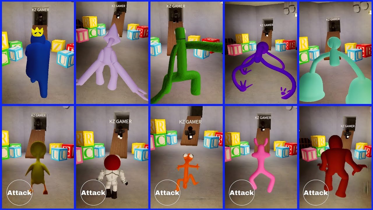 Hunting for Badges: Rainbow Friends End Screen Roleplay Jumpscares
