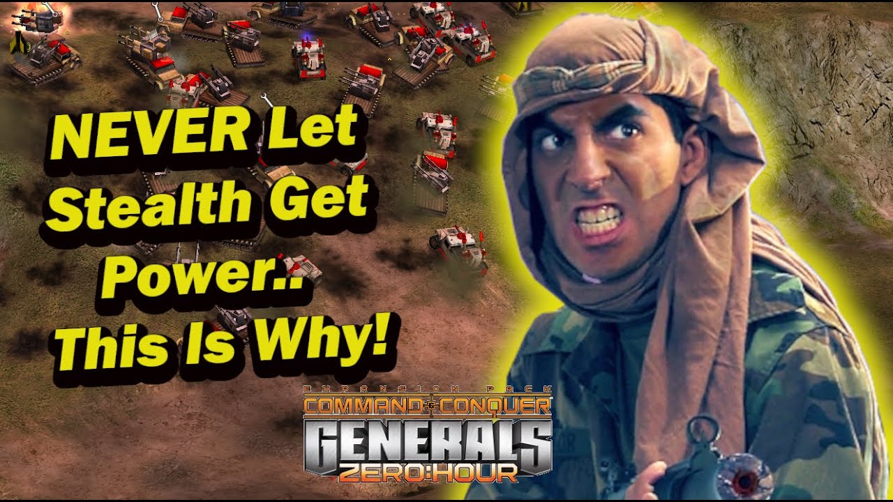 Defcon FFA : Stealth General With Usa Tech Feels Like a HACK!! | C&C Zero Hour