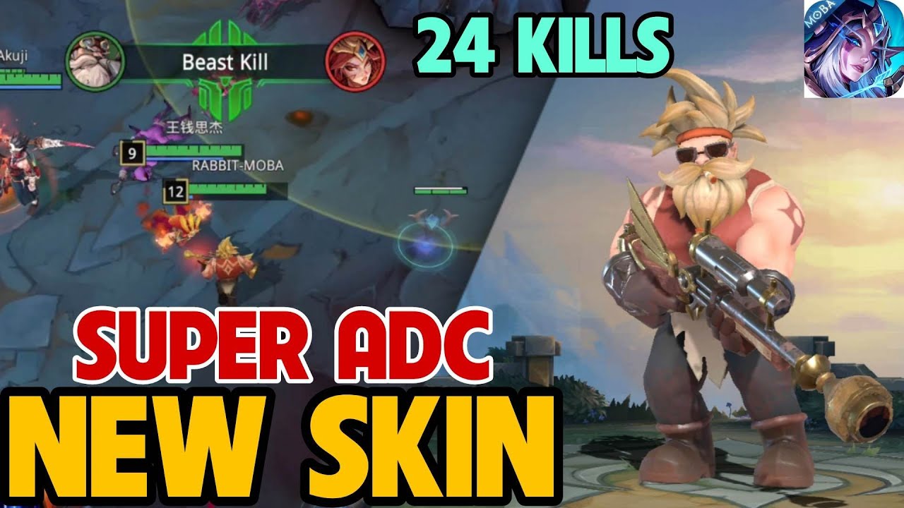 ✔️ AutoChess MOBA | New Skin SNIPER with 24 KILLS (Beast Kill) - Gameplay + Build