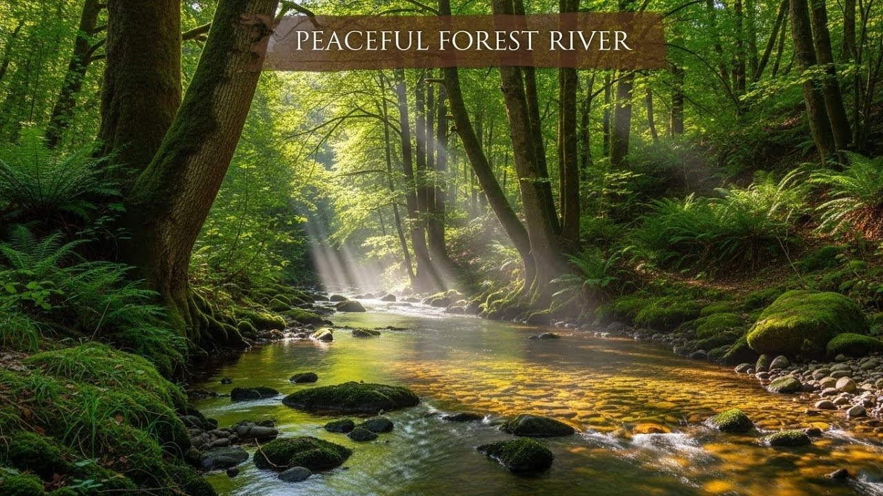 River and Forest Sounds 🌿🌊 Calm Nature Ambience for Relaxation and Focus #2077