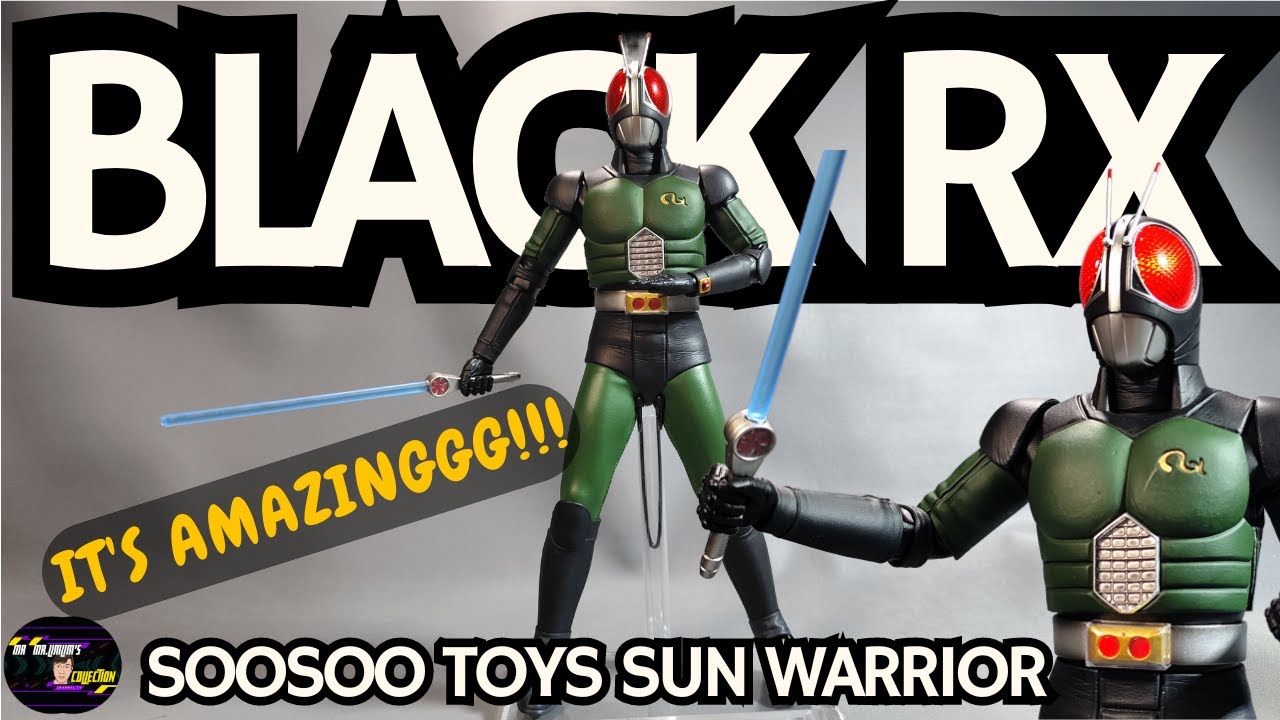 Unboxing Soosootoys Kamen Rider Black RX : The Sun Warrior - Absolutely Amazing!