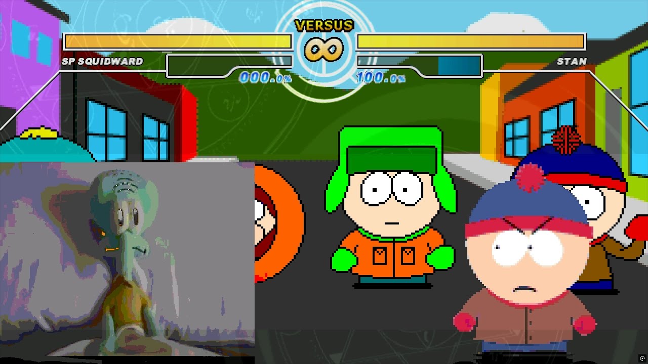 Mugen Request #153 SP Squidward vs Stan Marsh
