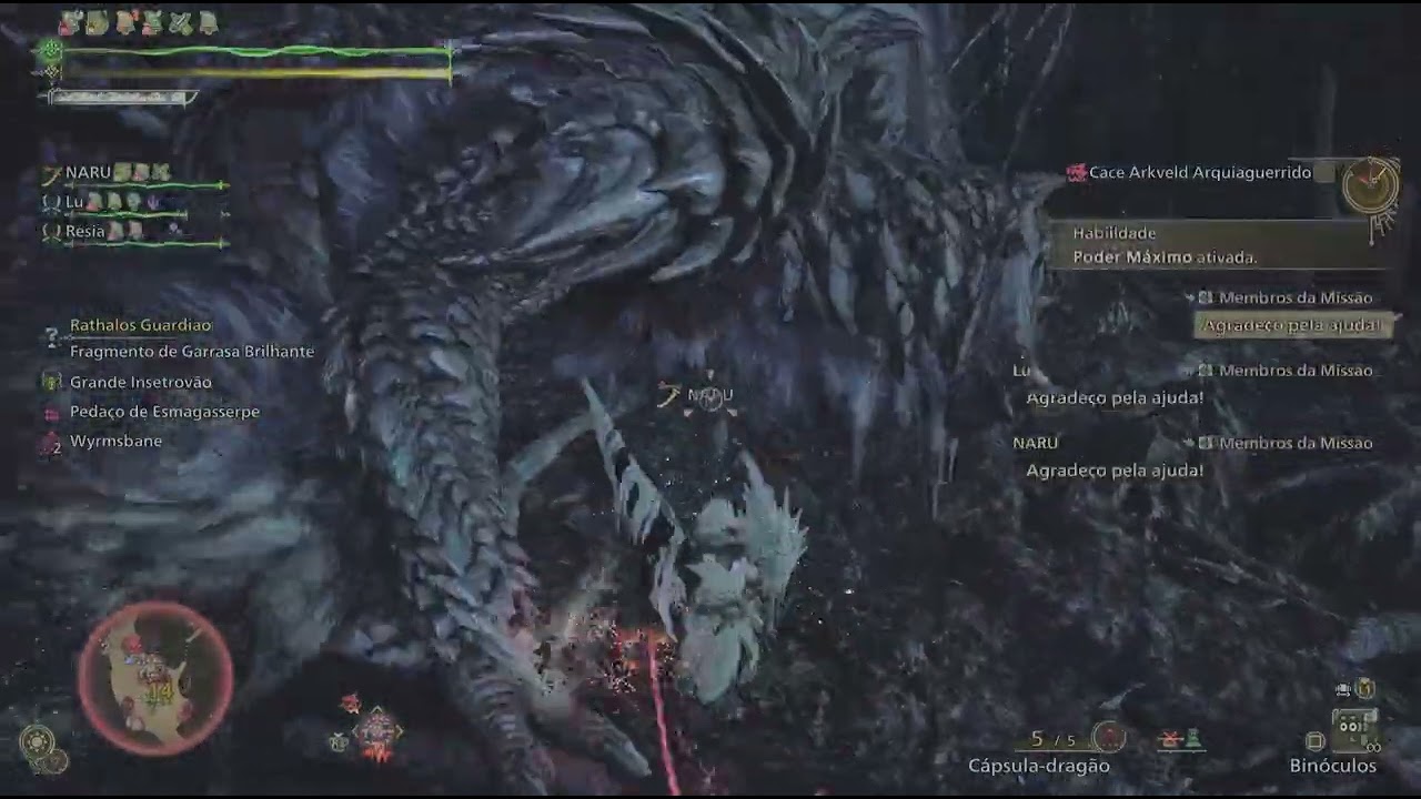 Monster Hunter Wilds Arkveld AT