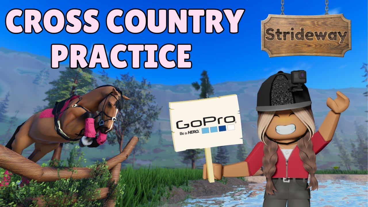 GoPro POV! My Wild Cross Country Adventure in Roblox Strideway #strideway