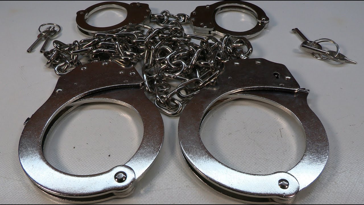 Anhua FT-02 Kombination Handschellen und Fu&szlig;schellen Handcuffs and Leg Irons Heavy Chinese Restraint