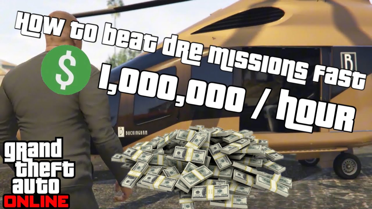 HOW TO COMPLETE DR DRE MISSIONS FAST [ 1 MILLION IN ABOUT AN HOUR] FULL GUIDE