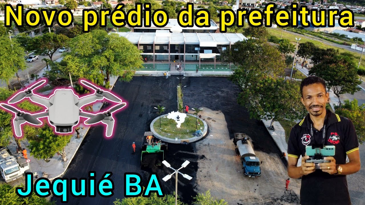 Novo pr&eacute;dio da prefeitura de Jequi&eacute; BA (voo 588)