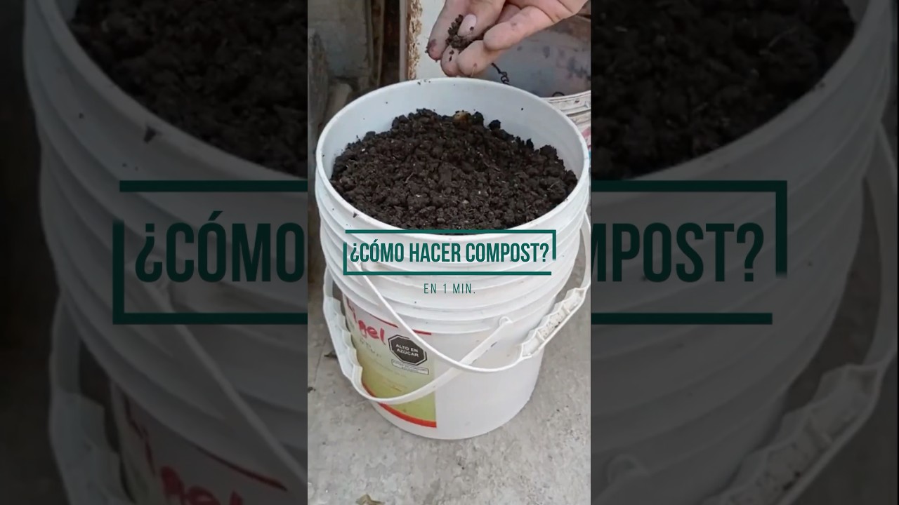 &iquest;C&oacute;mo hacer Compost? ♻️ Te explicamos en 1 minuto #CEAMB 🌎