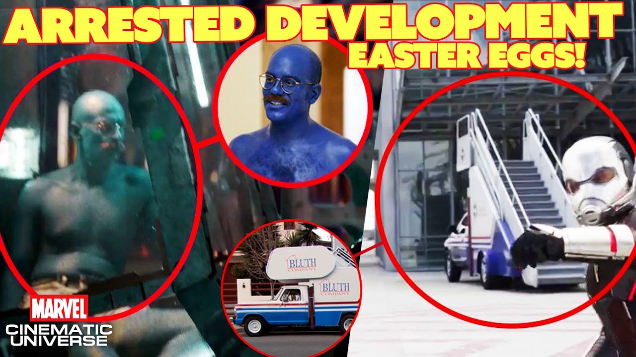 Arrested Development MCU EASTER EGGS! Bluth Stair Car & Tobias Funke In Marvel Cinematic Universe