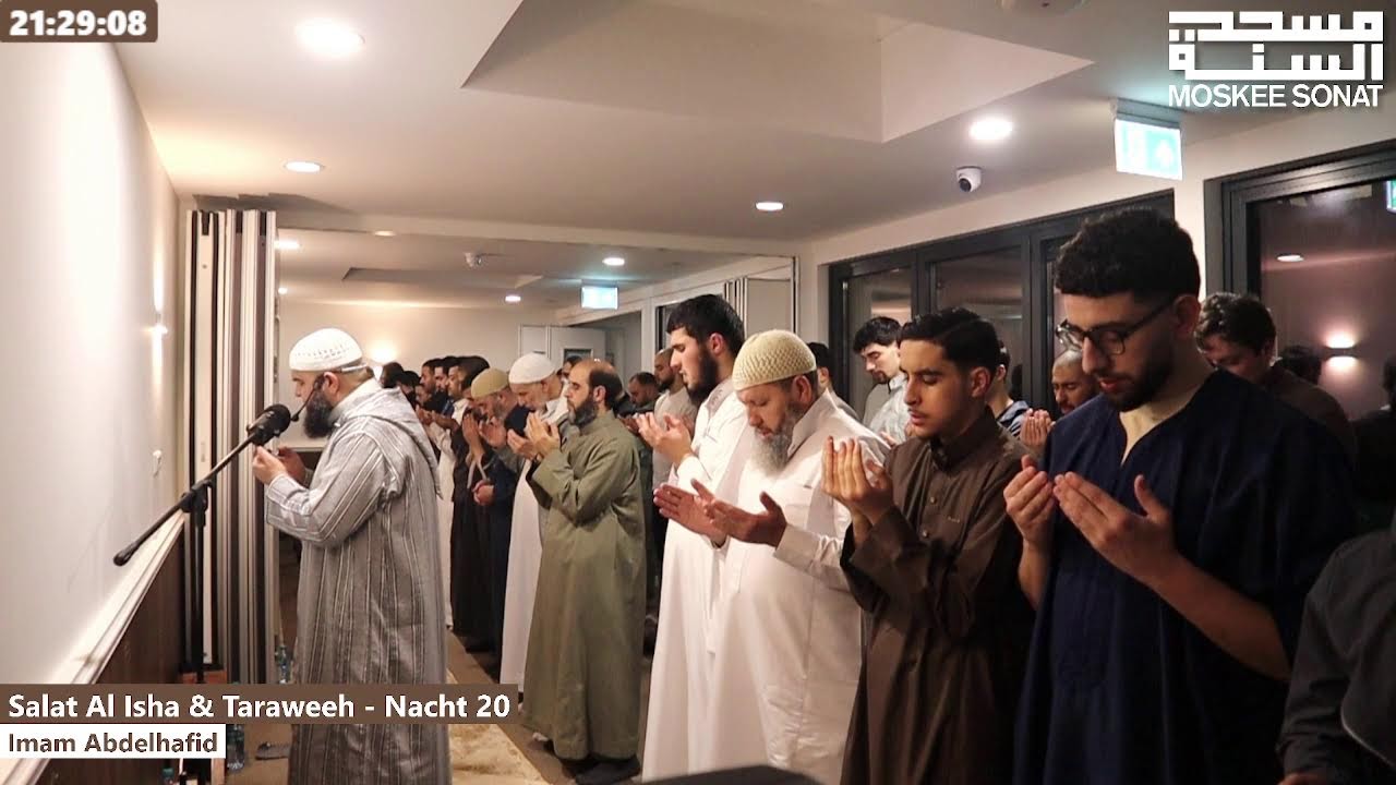 Salat Al Isha & Taraweeh | 1447/2026 - Nacht 20 | Imam Abdelhafid & Kamal