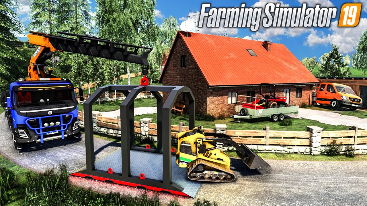 Service d'entretien à domicile (Farming Simulator 19 PAYSAGISTE)