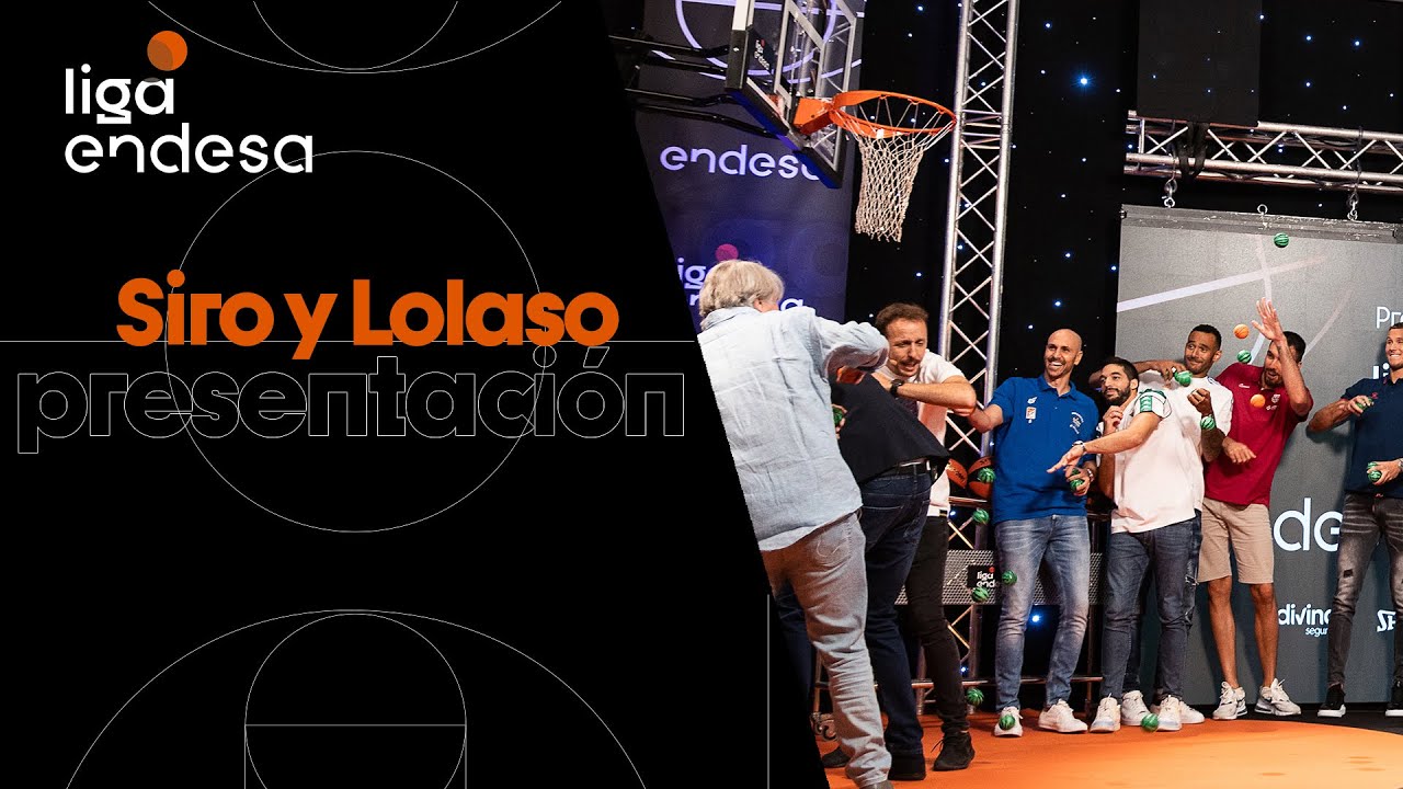 SIRO L&Oacute;PEZ y PABLO LOLASO: lo mejor en la #Presentaci&oacute;nLigaEndesa
