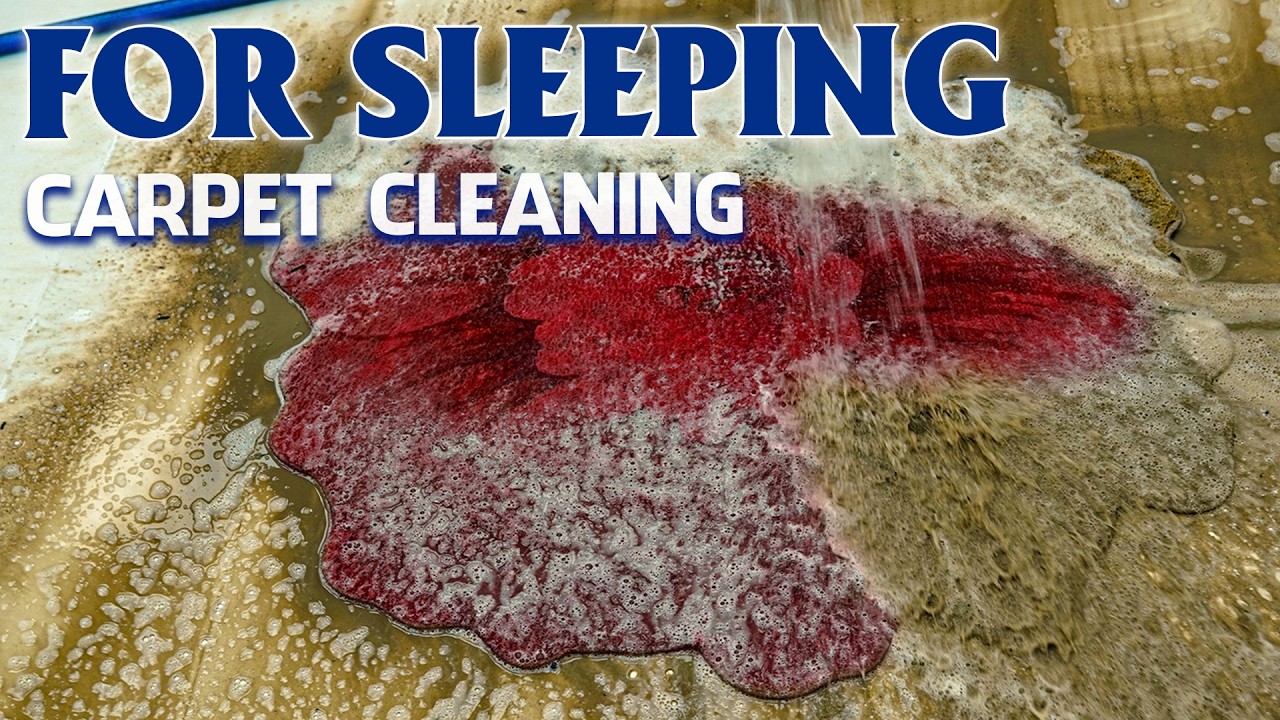 ASMR Carpet Cleaning - Long Carpet Cleaning for Sleeping – Gentle ASMR to Help You Sleep Better