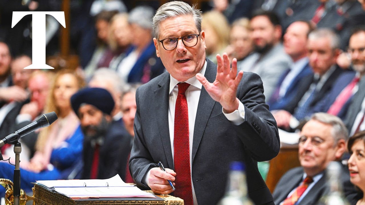 LIVE: Keir Starmer grilled at Prime Minister's Questions