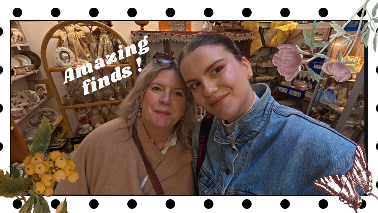 SUCH AMAZING FINDS!! /COME WITH US TO ANOTHER ANTIQUE STORE ✨✨