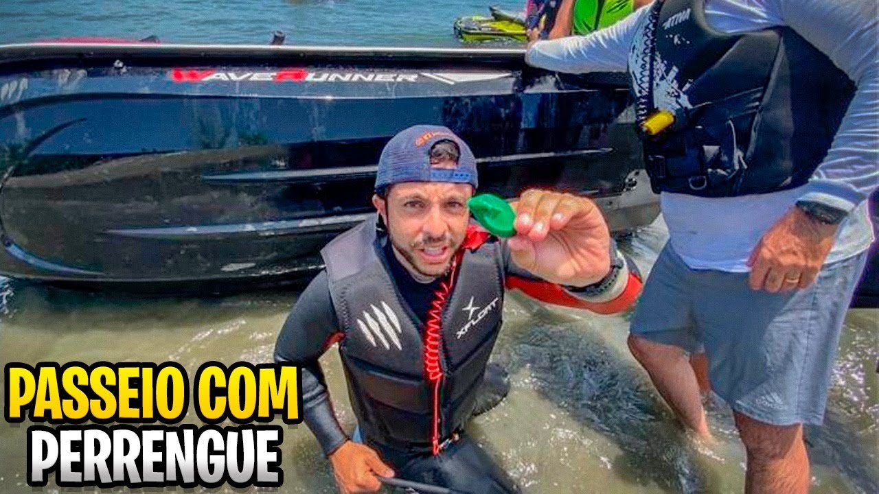 Passeio com PERRENGUE! Dessa vez o Jet do Jo&atilde;o pegou sujeira!