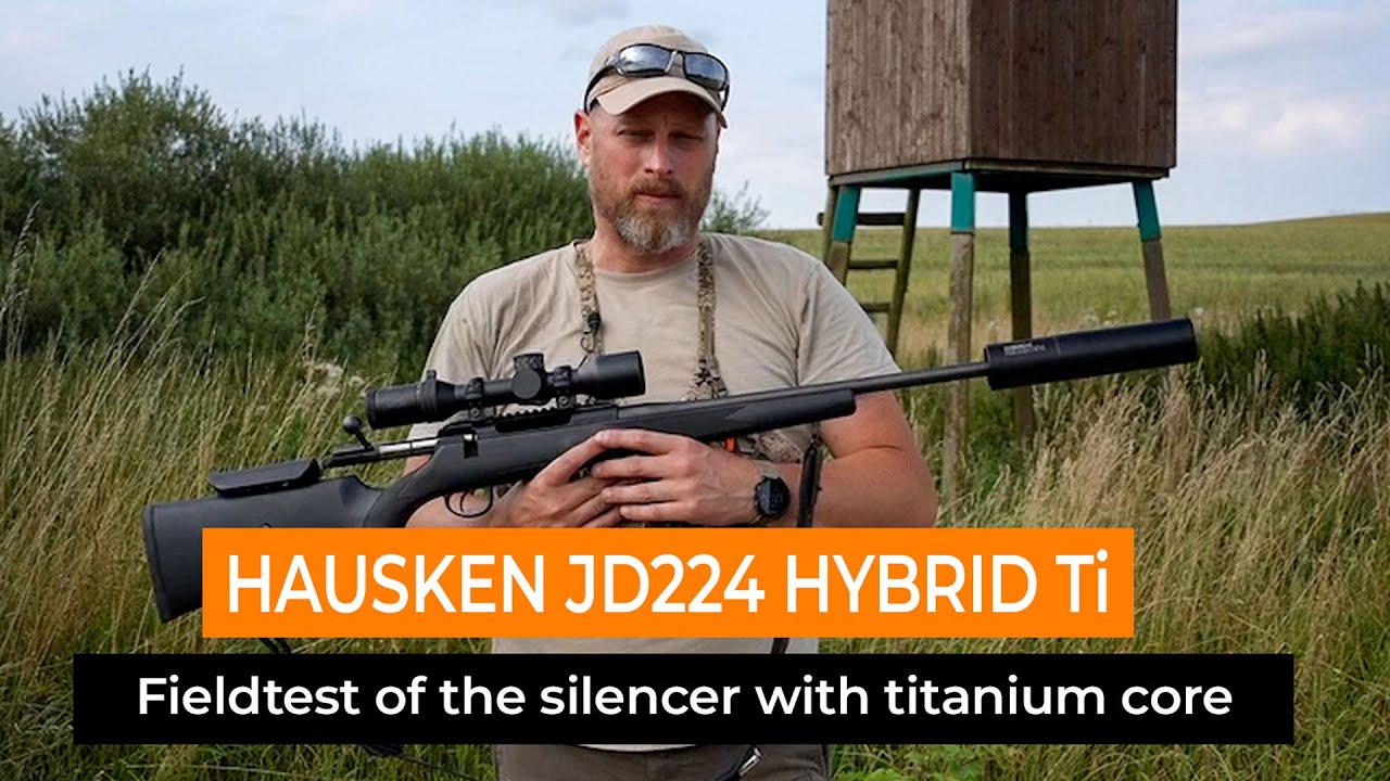 Hausken JD224 Hybrid Ti: Fieldtest of the silencer with titanium