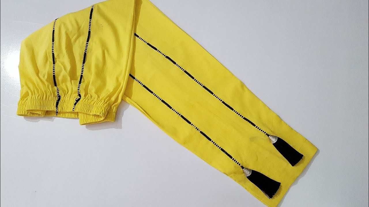 Creative Capri bottom design 2019 cutting and stitching