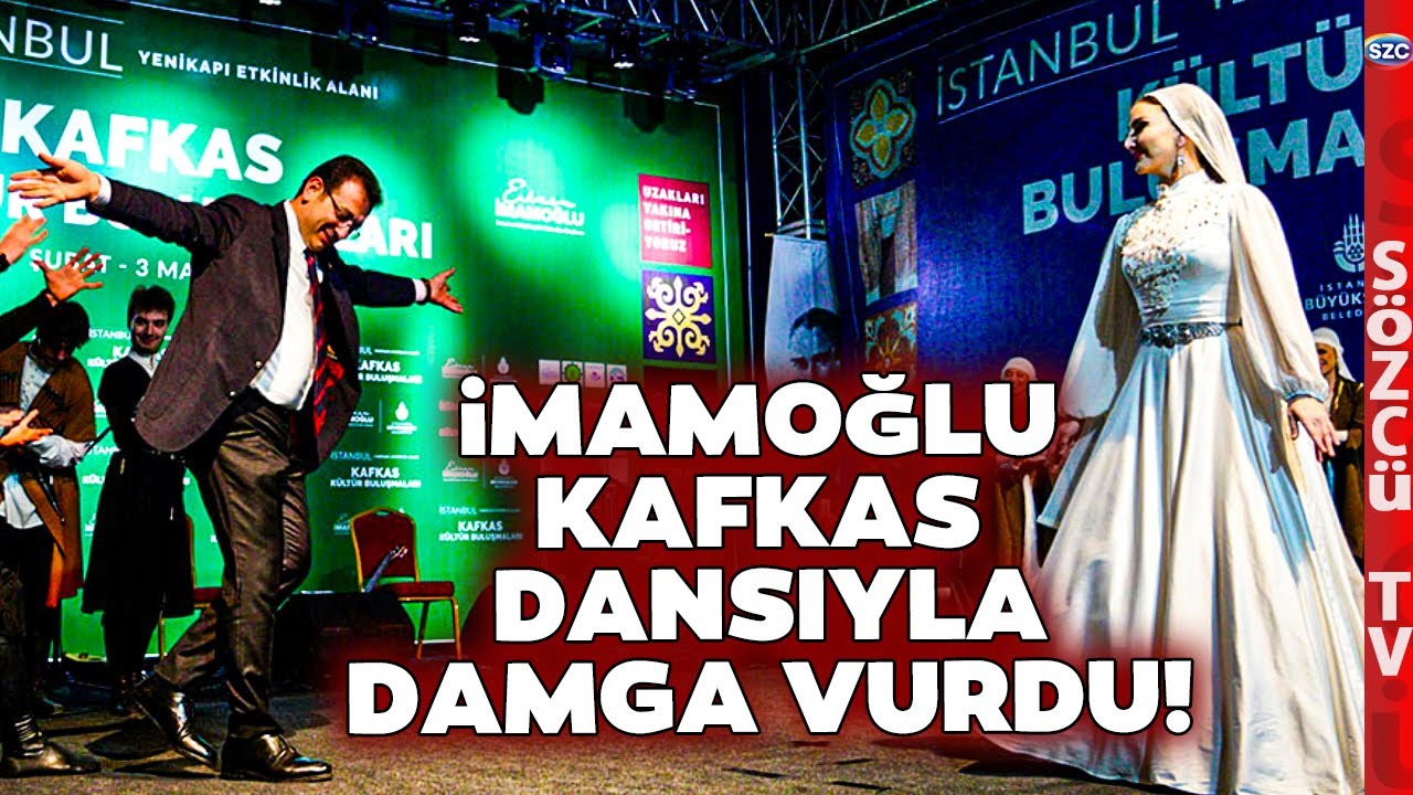 Ekrem İmamoğlu'nun Kafkas Dansı Gündem Oldu! O Anlar Büyük Alkış Topladı