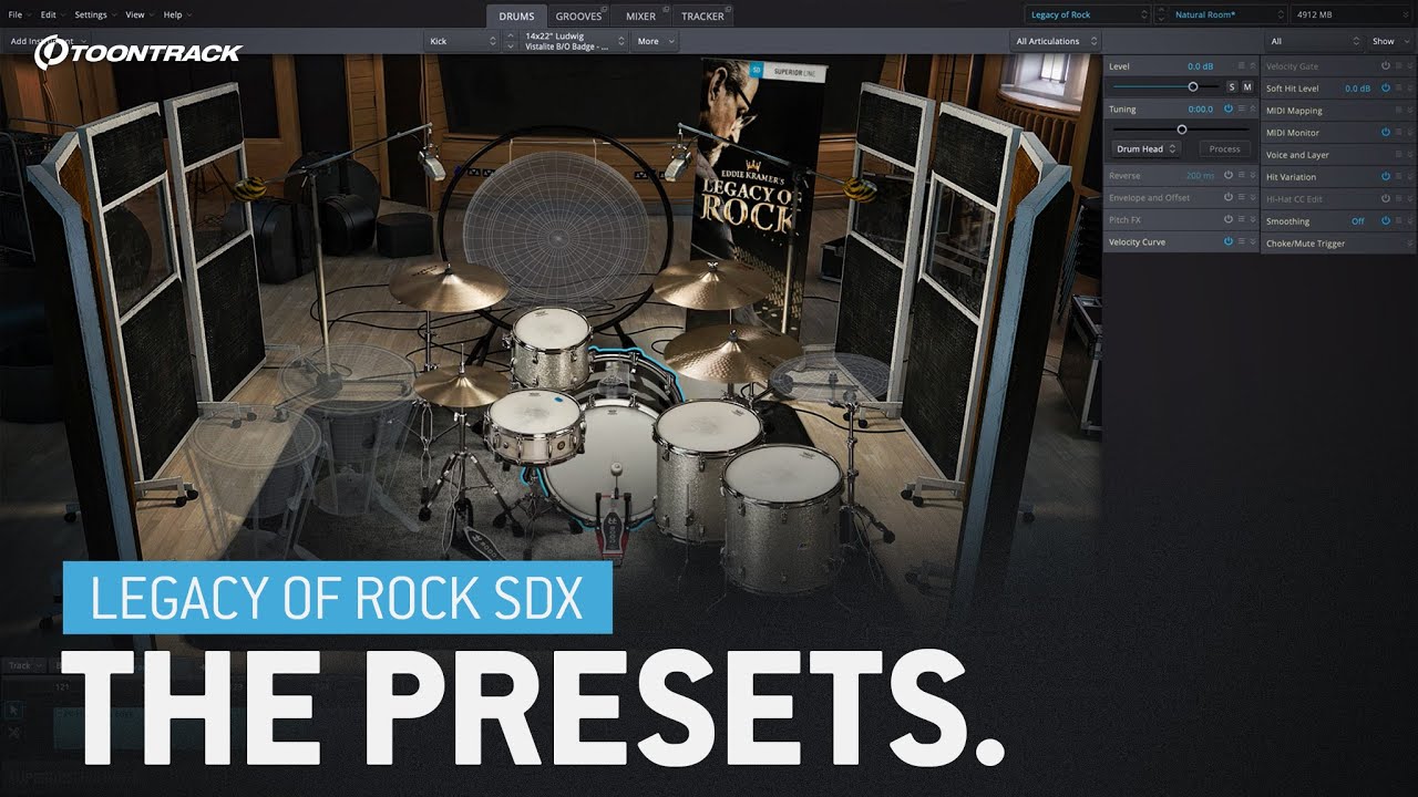 Legacy of Rock SDX &ndash; The Presets