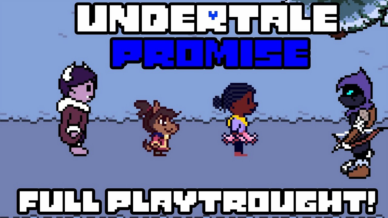 Undertale Promise Demo💙 The story of Integrity! (Fangame Full Playtrought )