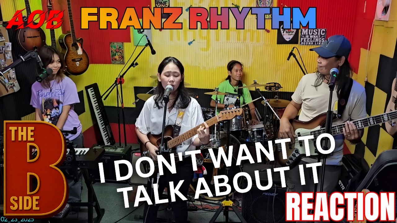 The B Side | Reaction To FRANZ Rhythm | I DON'T WANT TO TALK ABOUT IT (Rod Stewart)