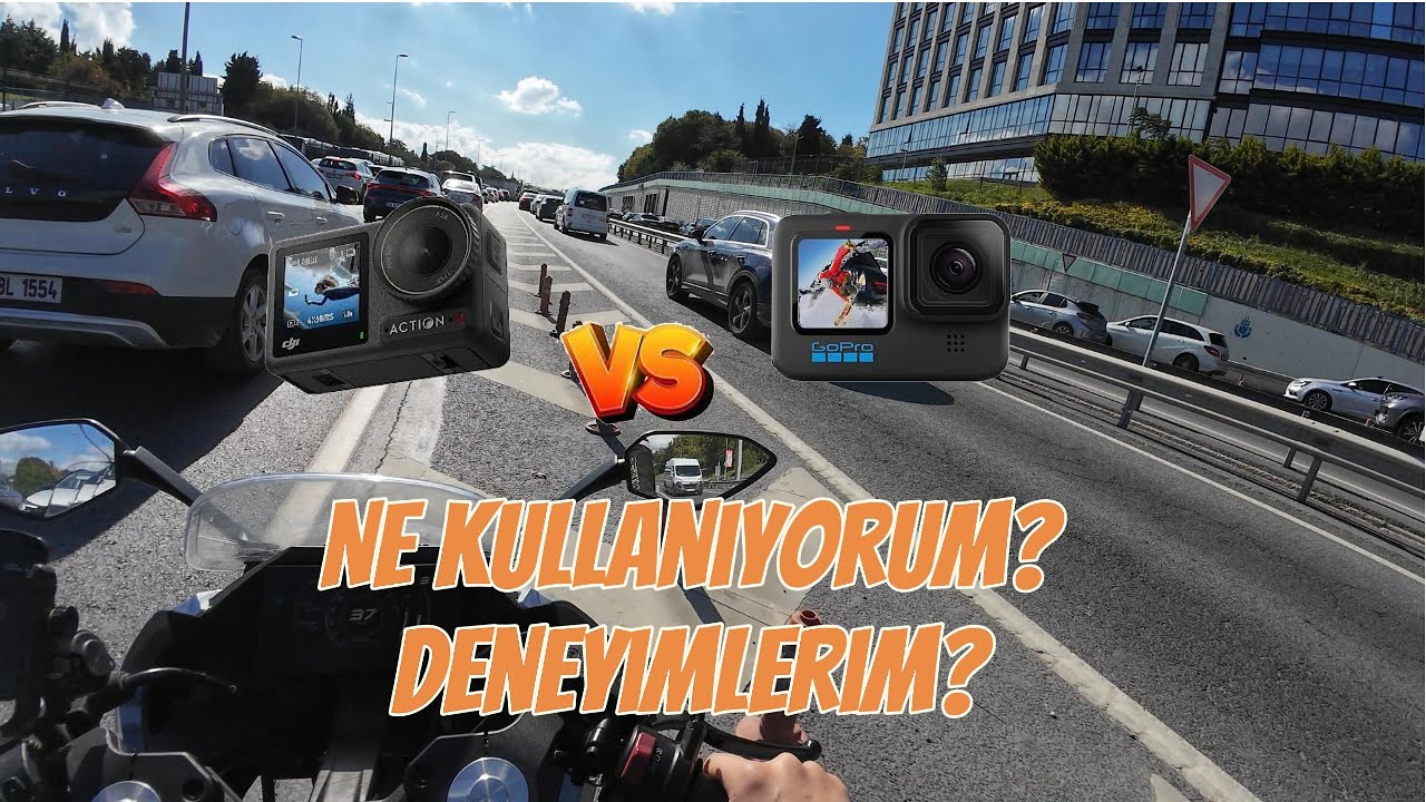 Dji osmo action 4 vs go pro/ mikrofon ses problemi çözümü/ eldivenimi kaybettim!
