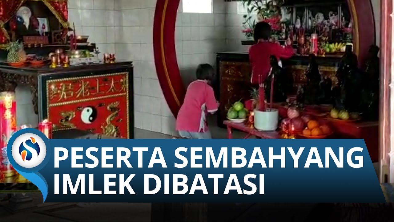 Pasca Terbakar, Peserta Sembahyang Imlek di Klenteng Poo An Kiong Kota Blitar Dibatasi