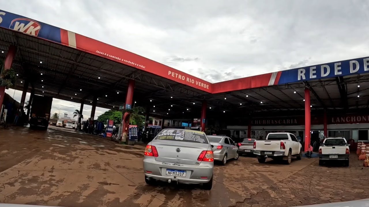 O POSTO COM A GASOLINA MAIS BARATO,O MOVIMENTO NO ATACADÃO E RODOVIÁRIA 