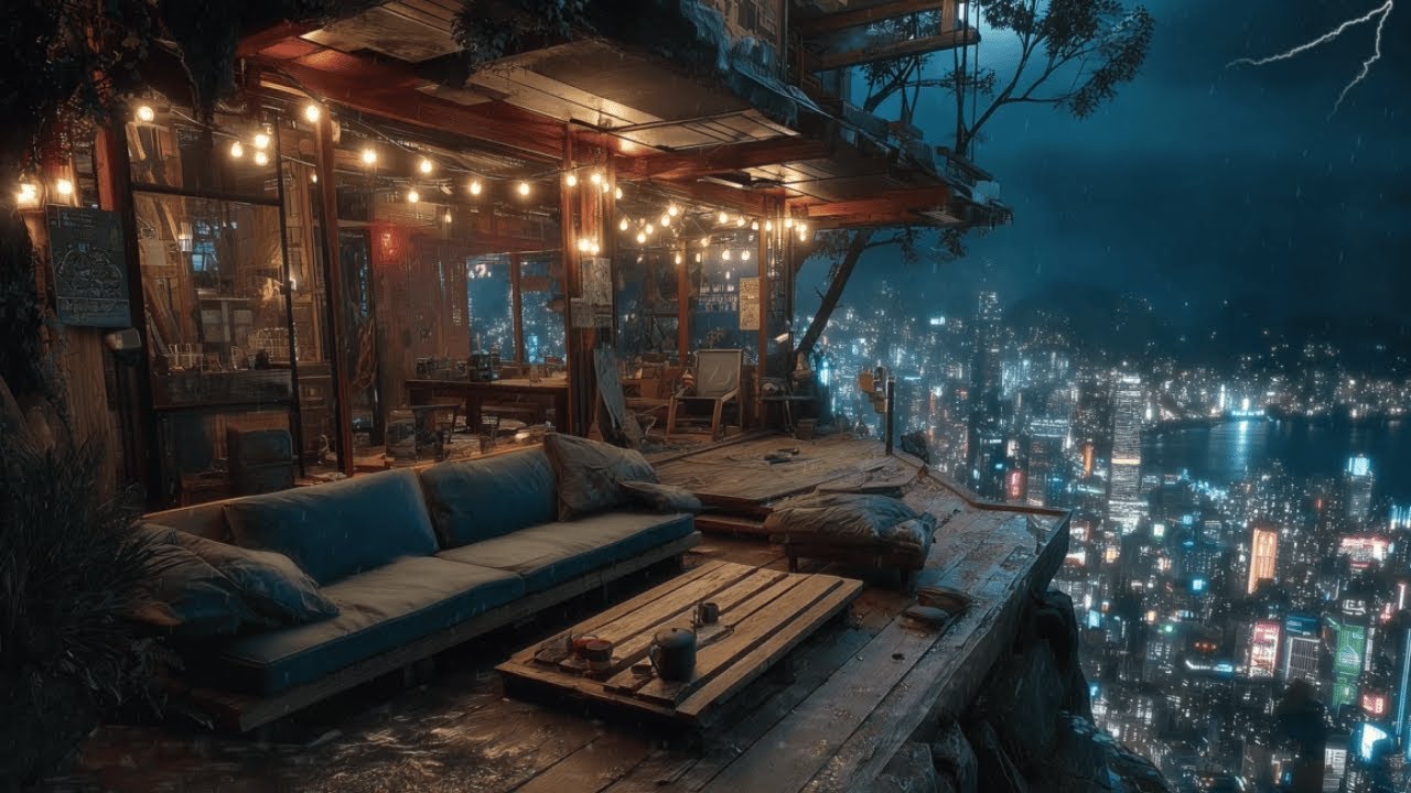 🤖 Quiet Reflection Unit: Cyber Lofi Beats for Emotional Processing & Rainy Night Focus