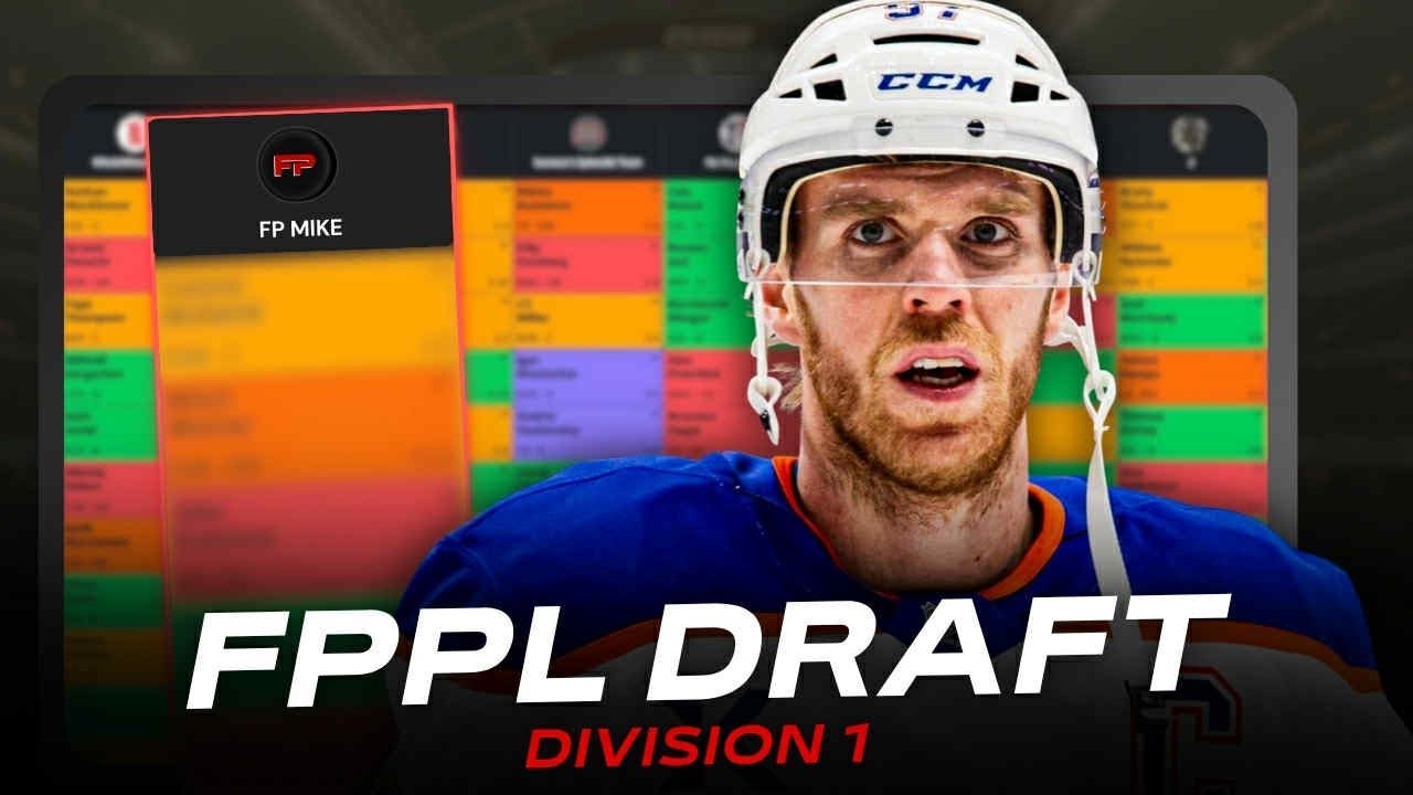 Fantasy Hockey Draft Analysis | FPPL Division 1 Draft - Mike's POV