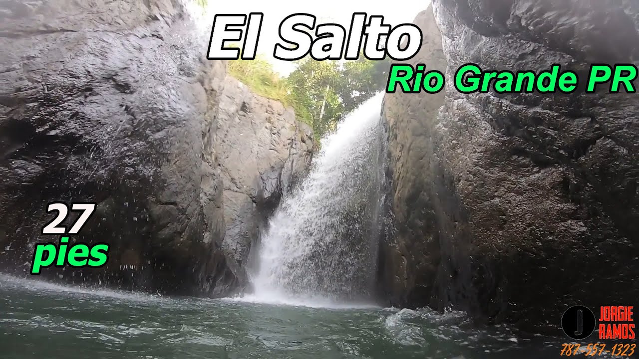 Muy Profunda la canal en El Salto, Rio Grande PR