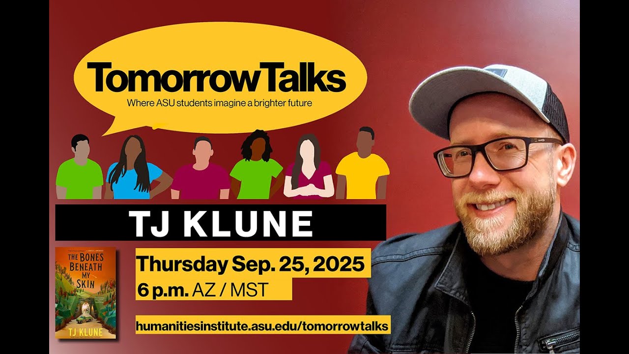 TomorrowTalks with TJ Klune: 'The Bones Beneath My Skin'