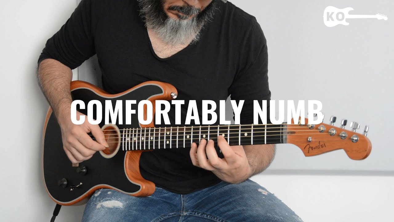 Pink Floyd - Comfortably Numb - Acoustic Guitar Cover by Kfir Ochaion - Fender Acoustasonic