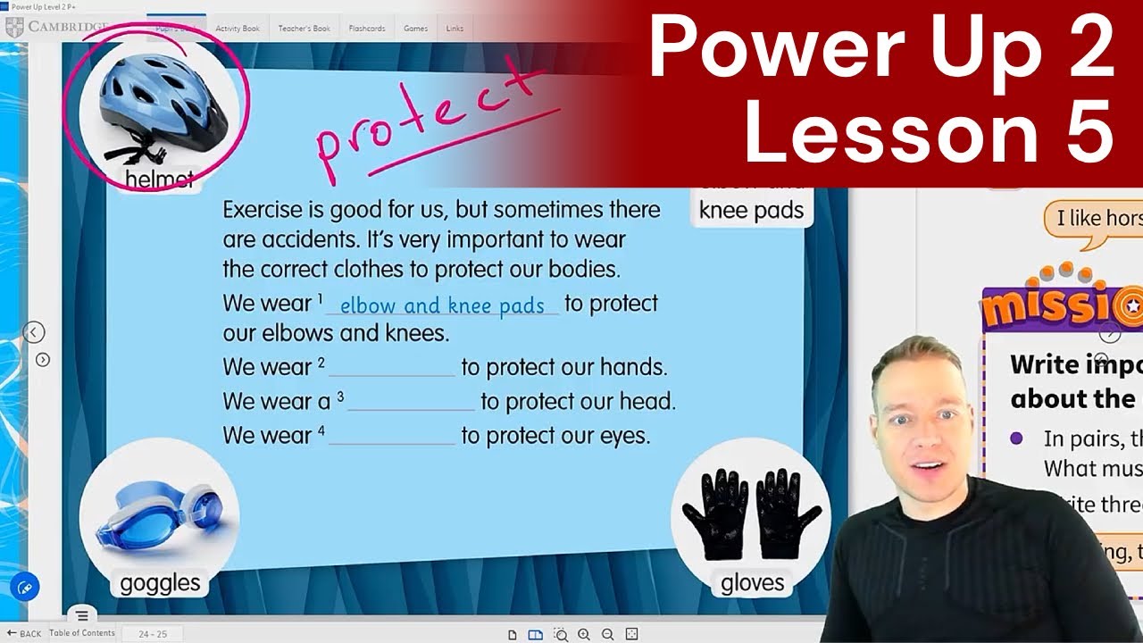 Learn Weekly Activities in English | Power Up 2 Unit 2 Lesson 2 My Week with Teacher AJ