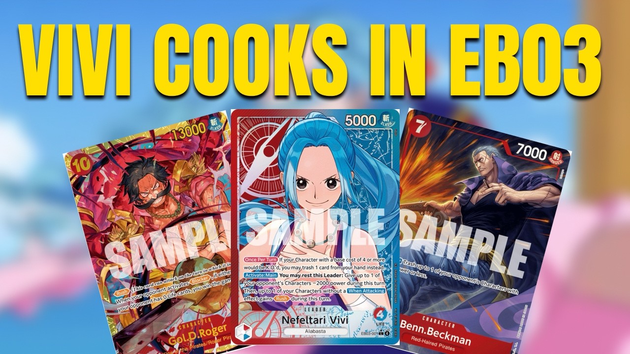 Описание колоды Vivi EB03, руководство и обучающий материал | One Piece TCG