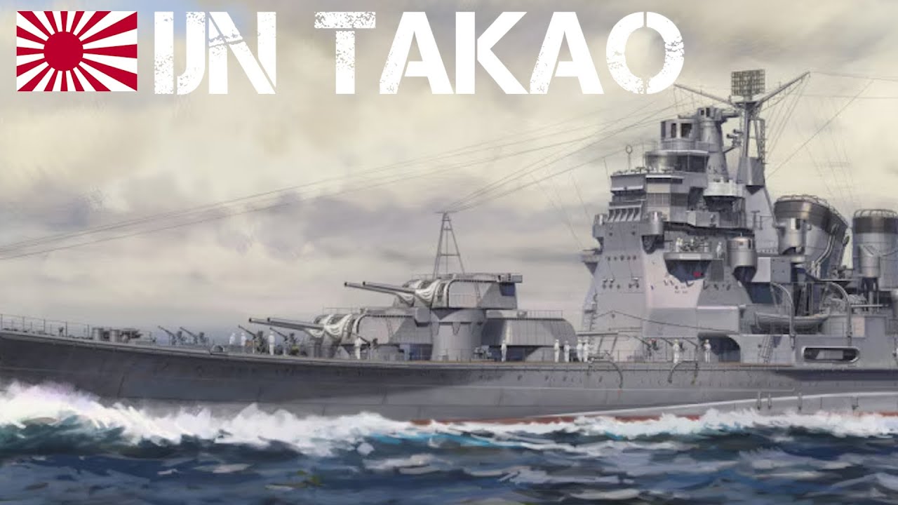 New IJN Takao WW2 Heavy Cruiser Deluxe Edition (Very Fire 1/350 scale model)