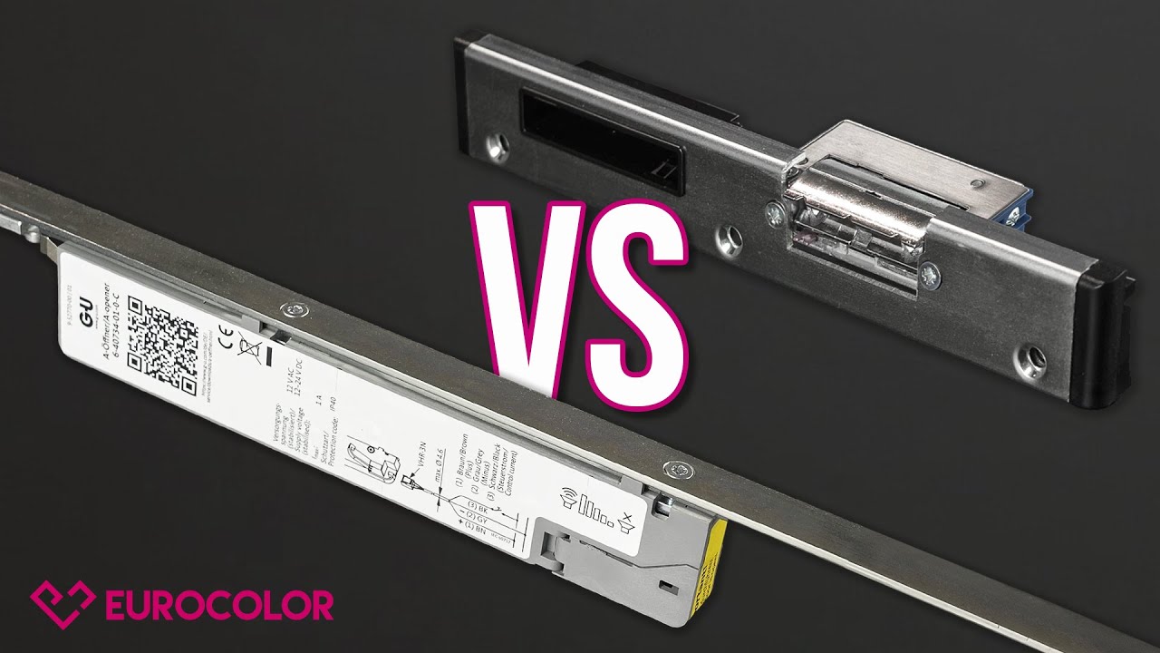 INBOUW-ELEKTROSLOT in het kozijn vs. MOTORISCH sluitmechanisme – welke oplossing is beter?
