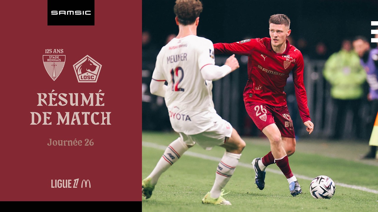 J26 | La f&ecirc;te g&acirc;ch&eacute;e - Le r&eacute;sum&eacute; de SRFC / Lille (1-2)