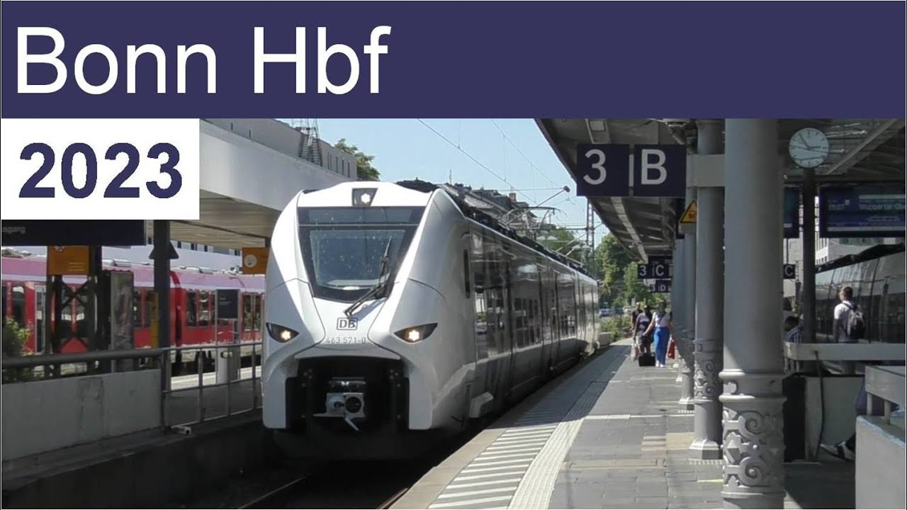 Bahnhof Bonn Hauptbahnhof - Züge / Trains