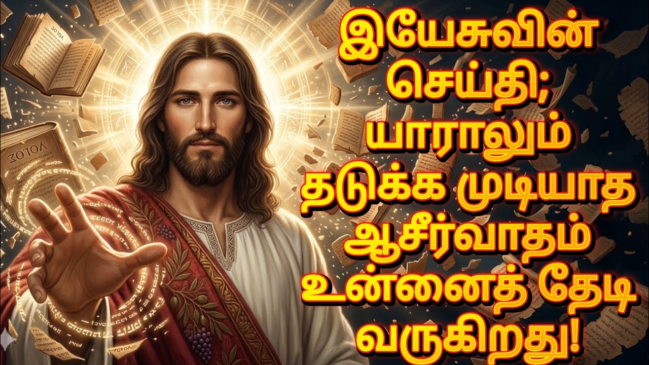 இயேசுவின் செய்தி; யாராலும் தடுக்க முடியாத ஆசீர்வாதம் உன்னைத் தேடி வருகிறது! | Powerful Jesus Message