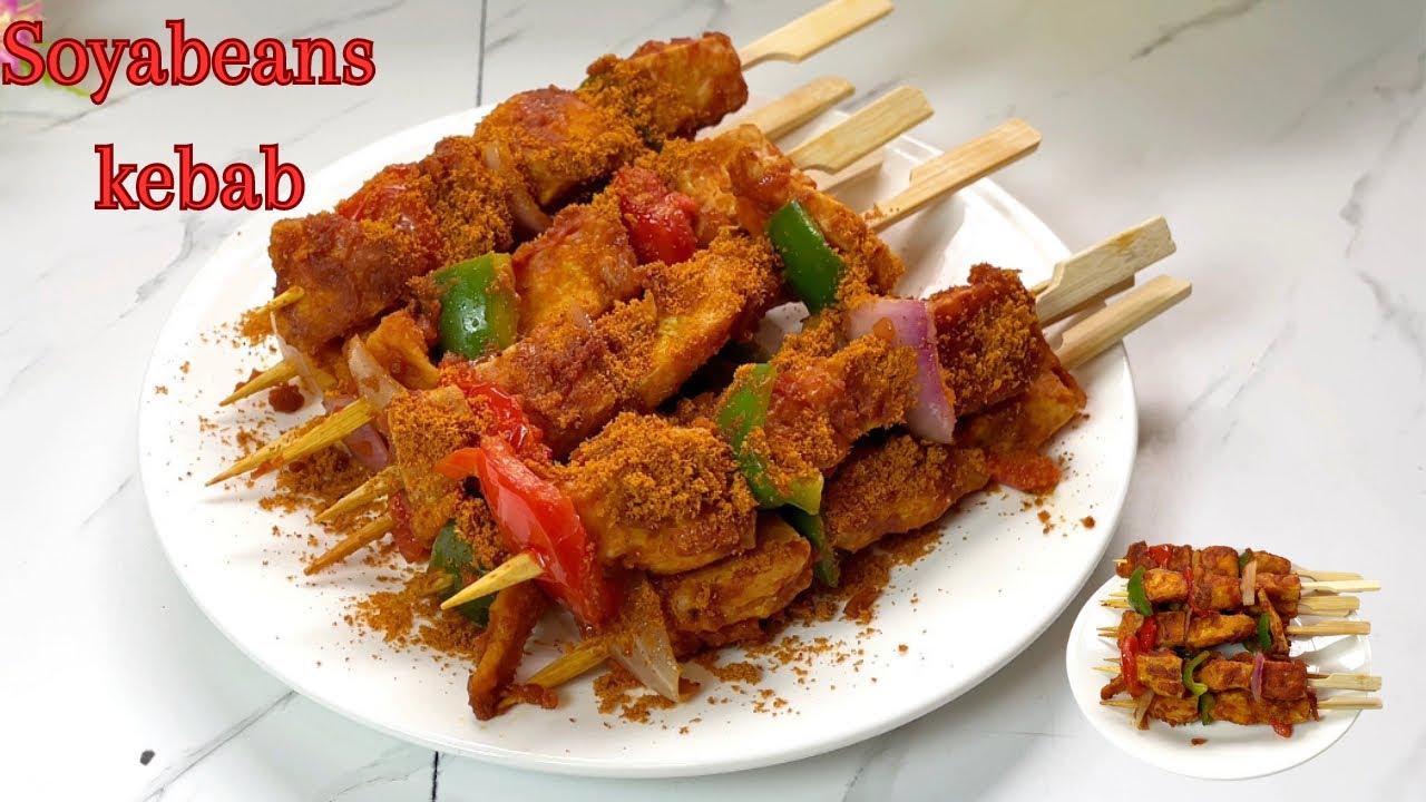 How to make soya beans kebab / Ghanaian soya beans kebab recipe