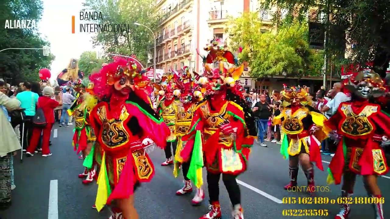 DIABLADA .BANDA ALIANZA MURILLO  MADRID.