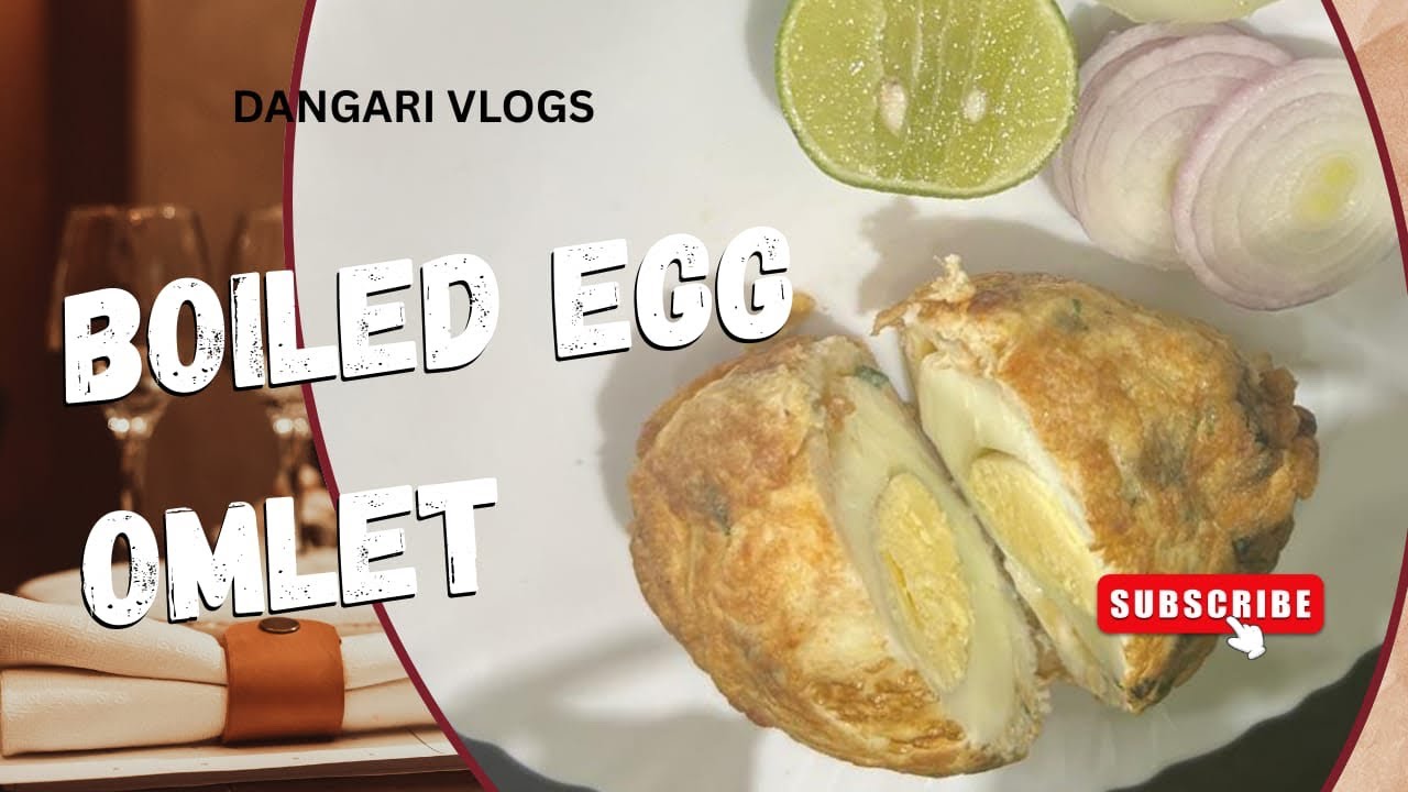 Boiled egg omlet