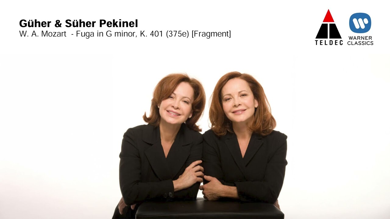 Güher & Süher Pekinel - W. A. Mozart - Fuga in G minor, K. 401