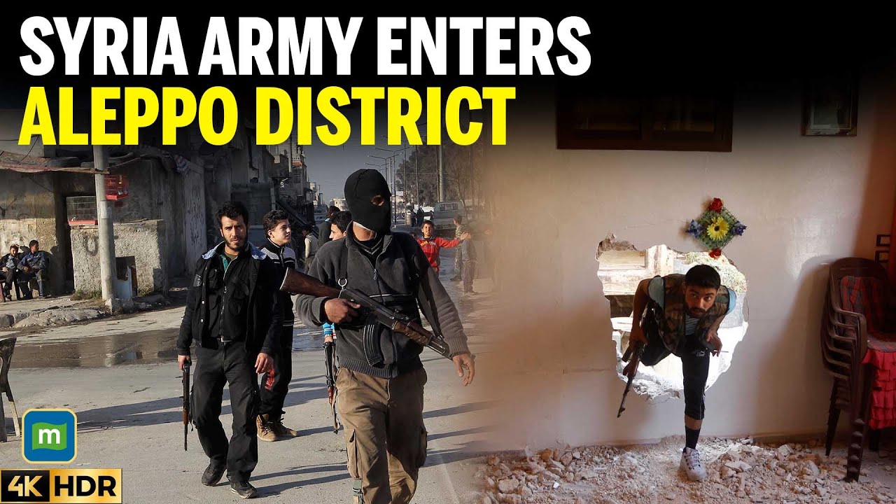 BREAKING: Syrian Army Enters Aleppo’s Sheikh Maksoud After Deadly Clashes With SDF