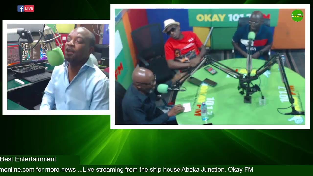 Best Entertainment Show With HALIFAX ANSAH-ADDO On Okay 101.7 Fm (18|02/2026)