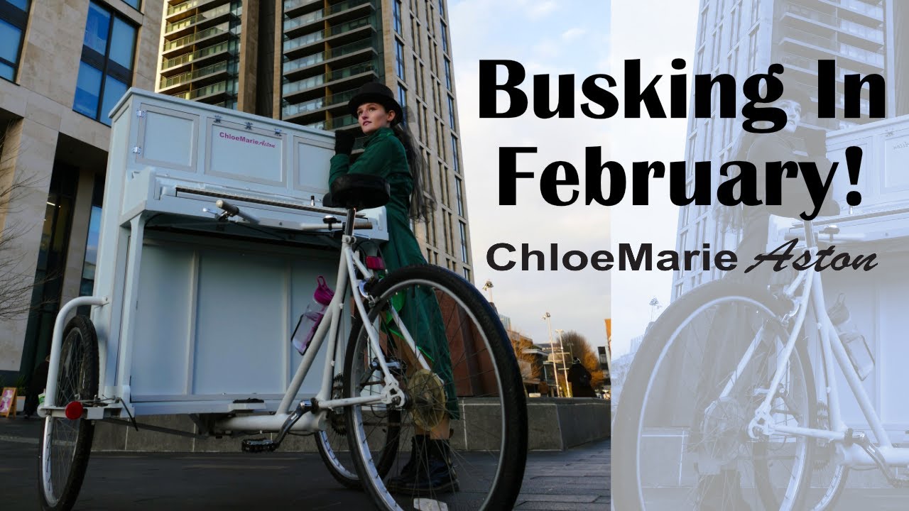A Week of Busking in the Winter - Video Diary (February Tour) Chloe Marie Aston
